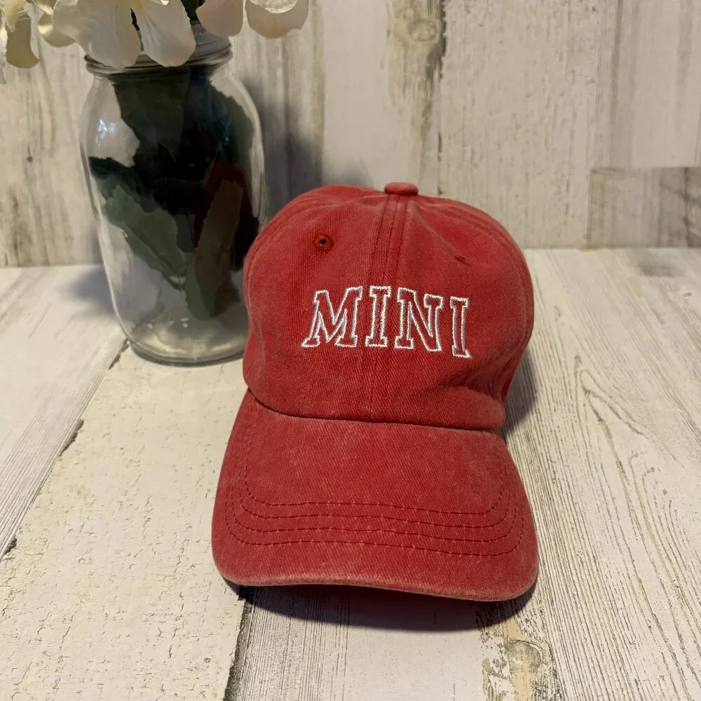 NEW Toddler/Little Kids MINI Embroidered Hat Adjustable